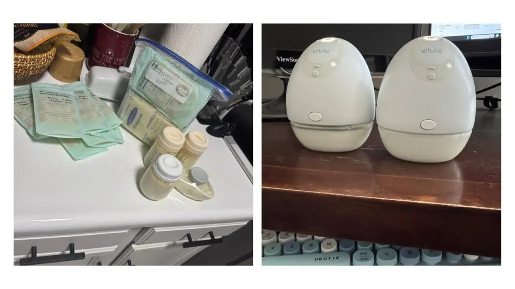 A milk donor's stash and milk